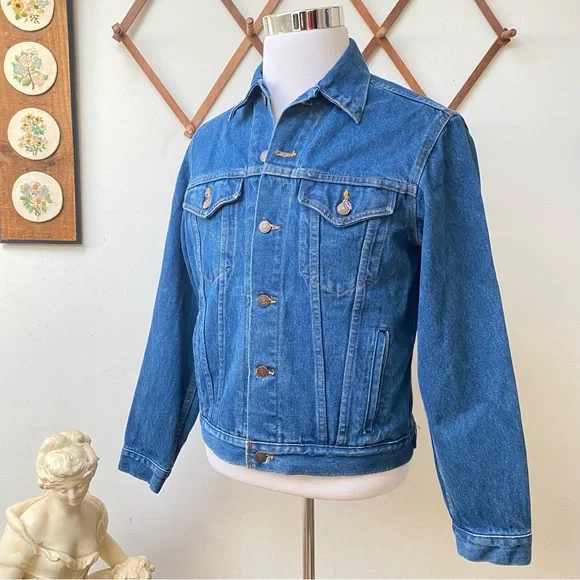 Vintage 70s 80s Denim Jacket Made In USA
